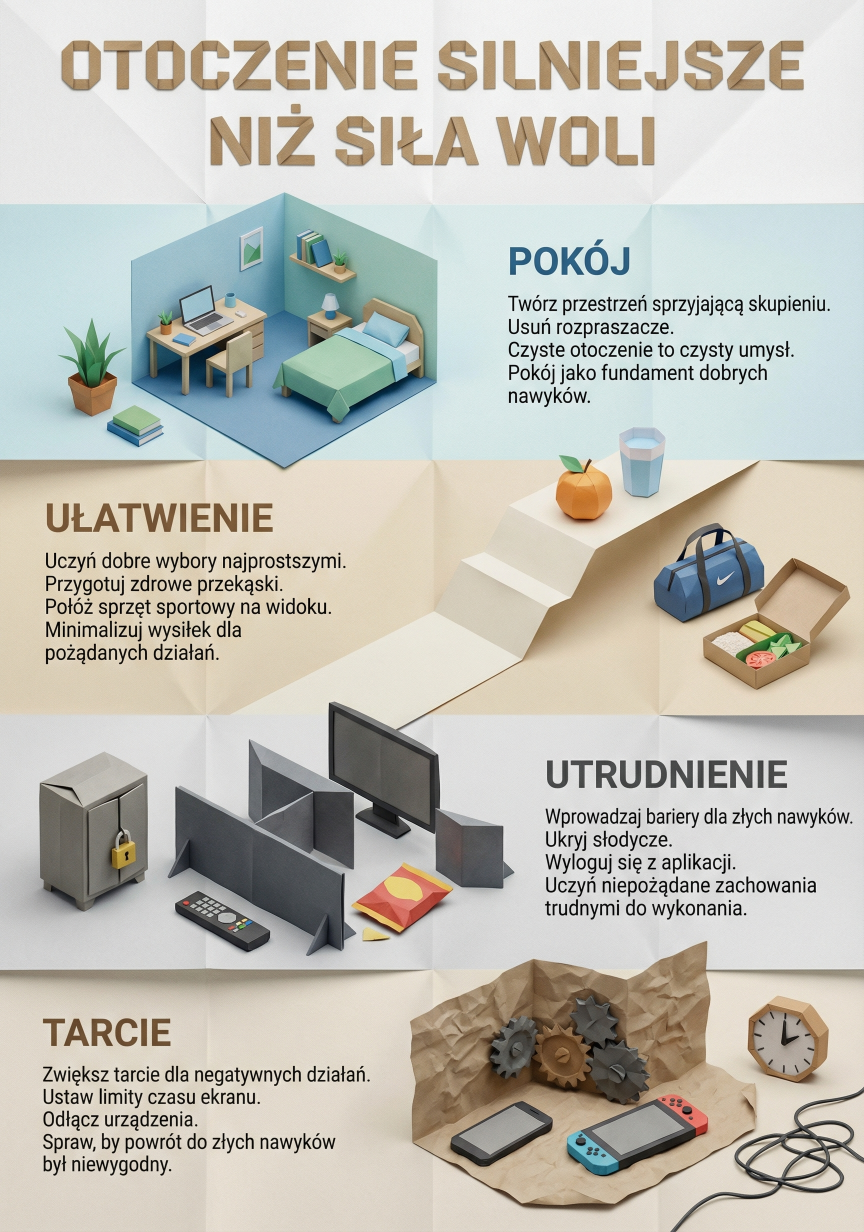 Otoczenie silniejsze niż siła woli