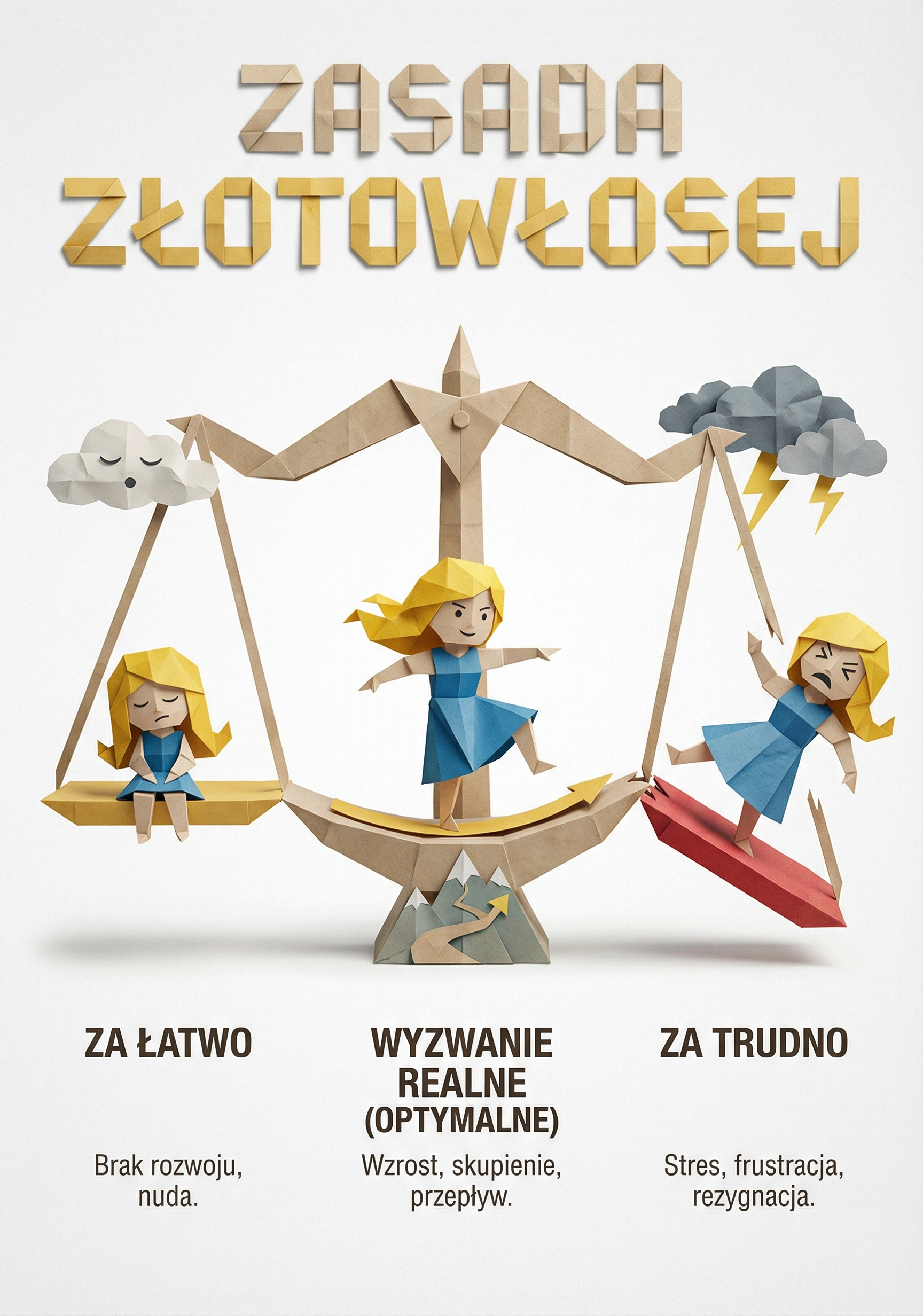 Jak utrzymać motywację: zasada złotowłosej